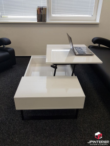 Konferenční stolek s výklopem pro PC